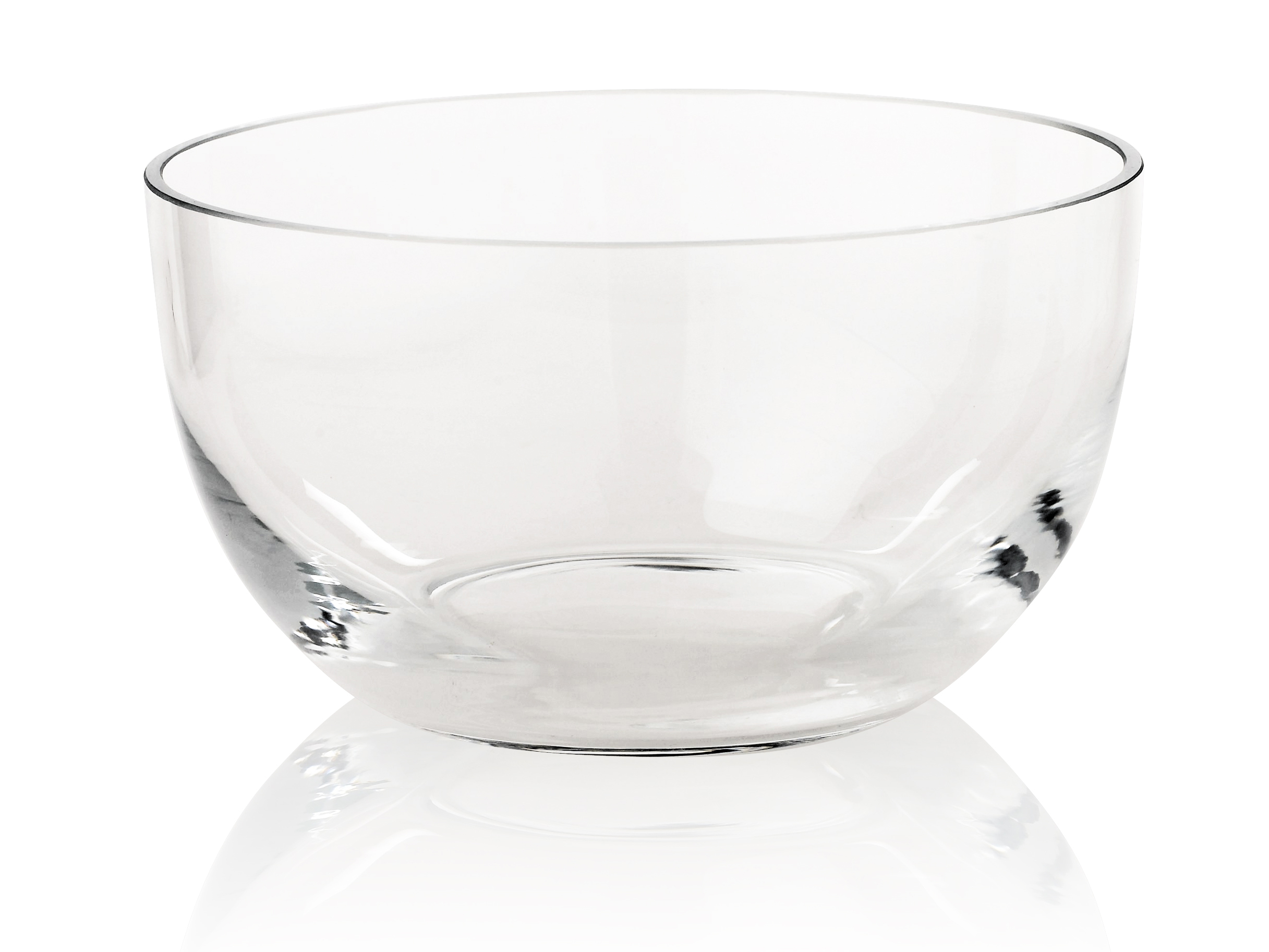 81008-PIET HEIN Bowl dia. 21 cm. Glass CLEAR